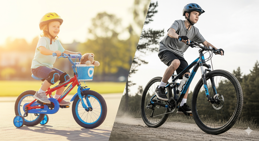 Kids Cycle to Mens Cycle