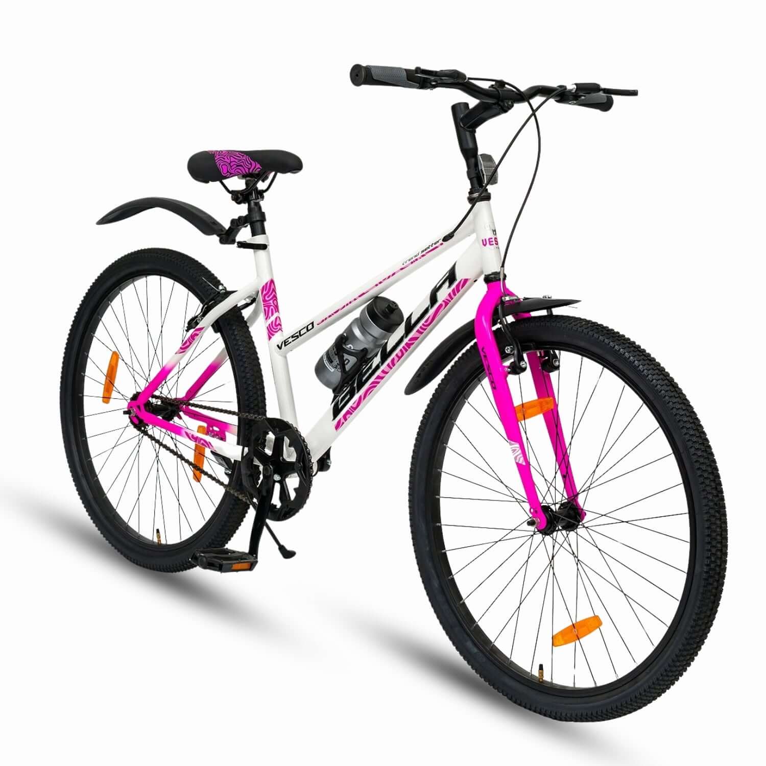 26T Bella Pink Bicycle For Girls Women