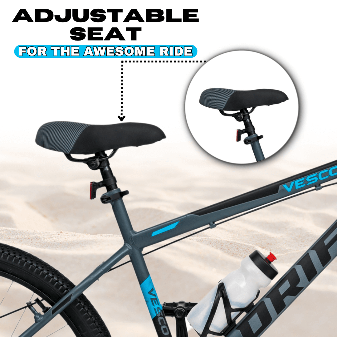 26T Grey Drift Mountain Cycle - Vesco Cycles