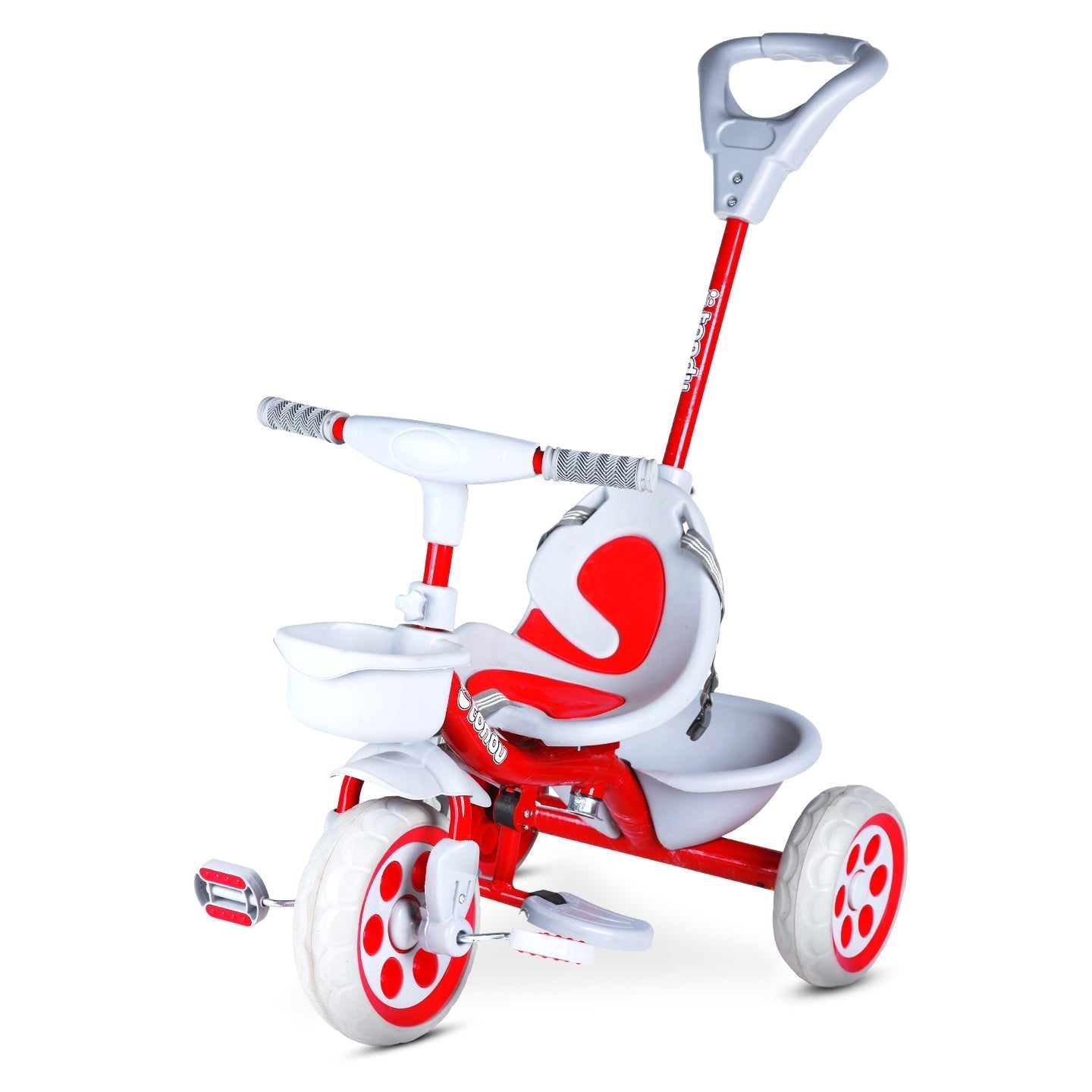 Red TONDU Kiddo Tricycle Best for 1.5 Year to 4 Years Kids - Vesco Cycles