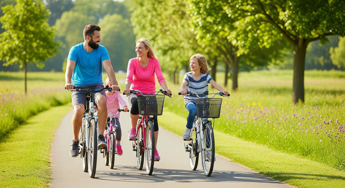 Cycling for Mental Wellness: A Healthy Habit for the Whole Family - Vesco Cycles