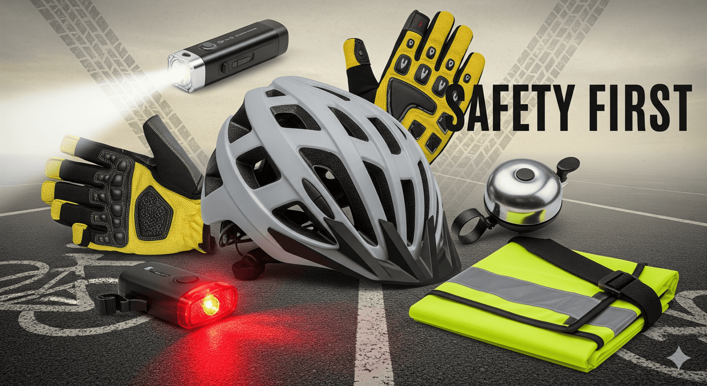 Safety First: Must-Have Accessories for Every Ride - Vesco Cycles