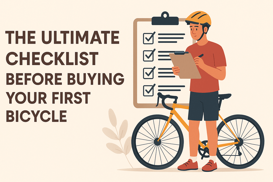 The Ultimate Checklist Before Buying Your First Bicycle - Vesco Cycles
