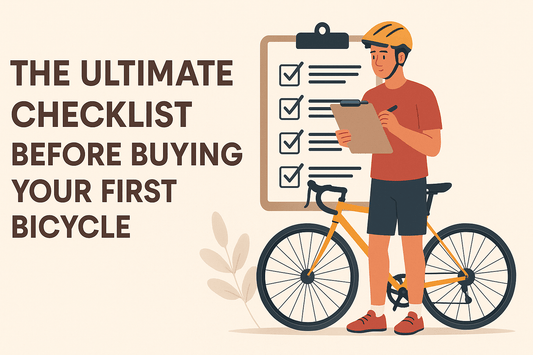 The Ultimate Checklist Before Buying Your First Bicycle - Vesco Cycles