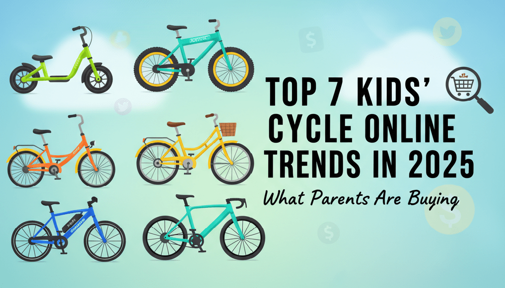 Top 7 Kids Cycle Online Trends in 2025 — What Parents Are Buying - Vesco Cycles