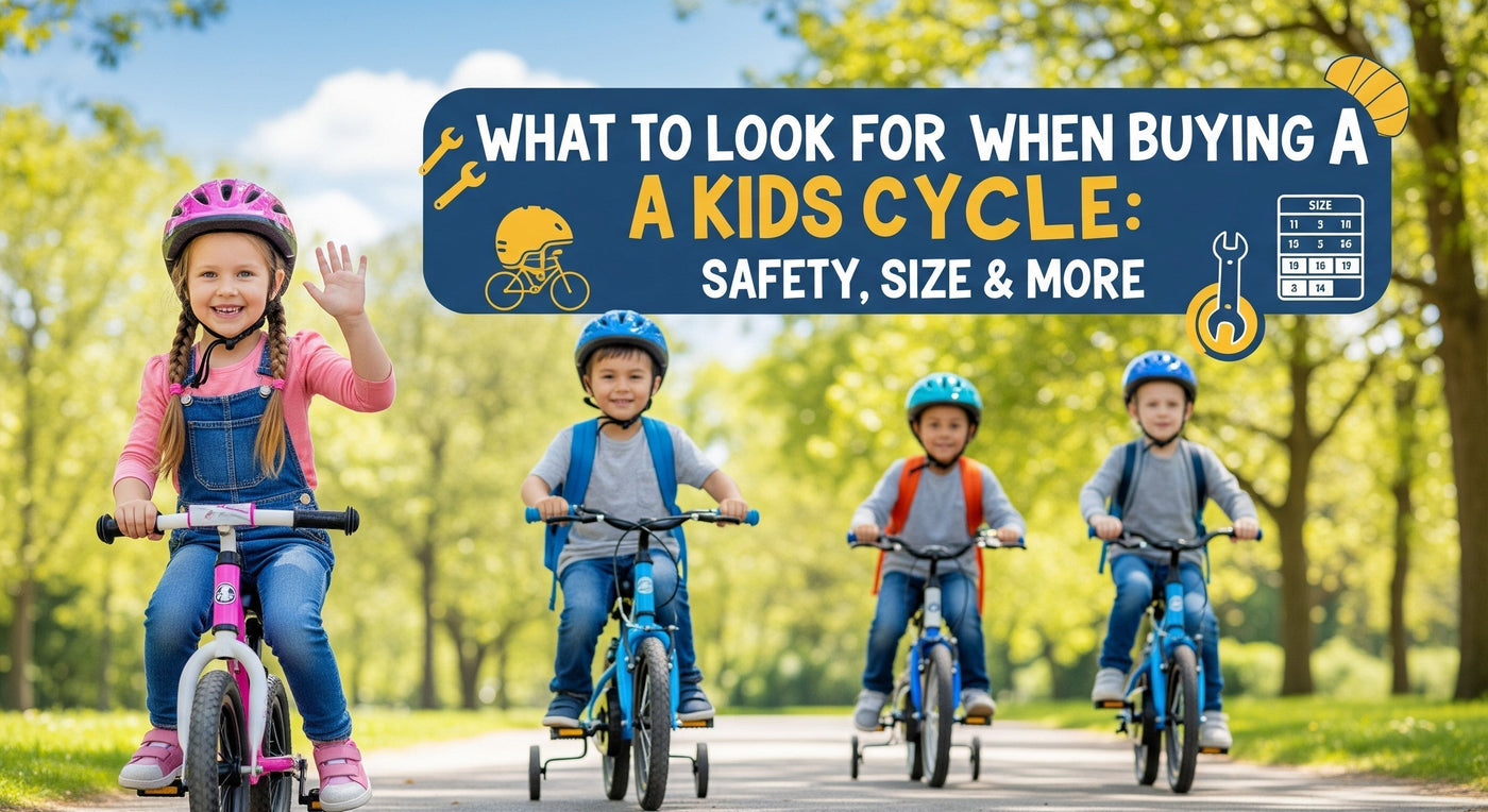 What to Look for When Buying a Kids Cycle: Safety, Size & More - Vesco Cycles