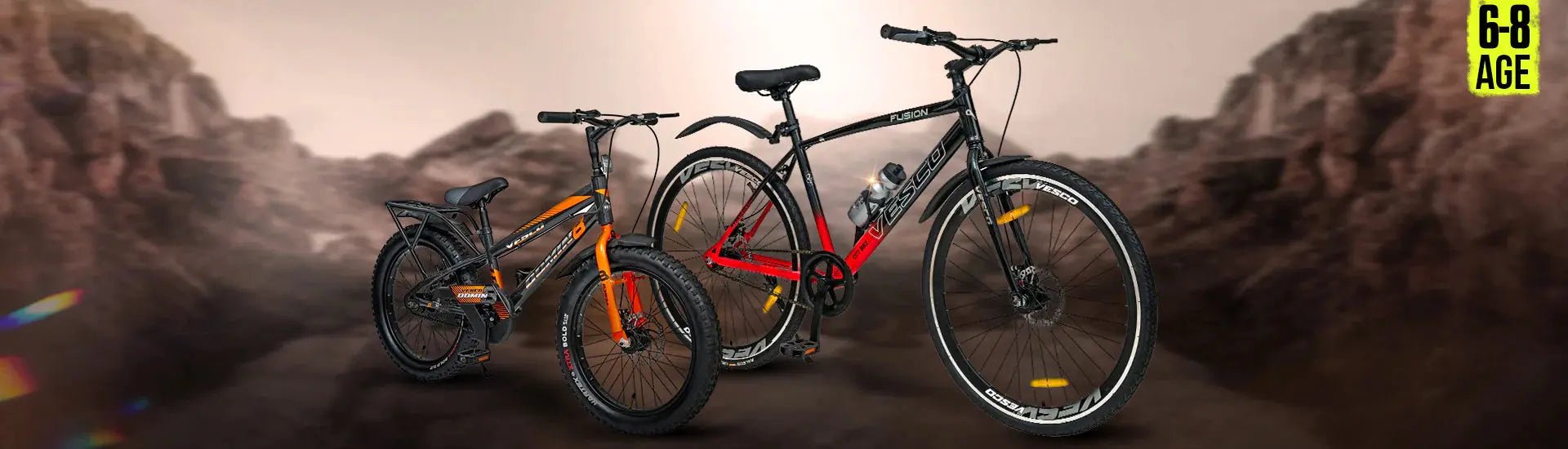 Bicycle for Age 6-8 Years - Vesco Cycles