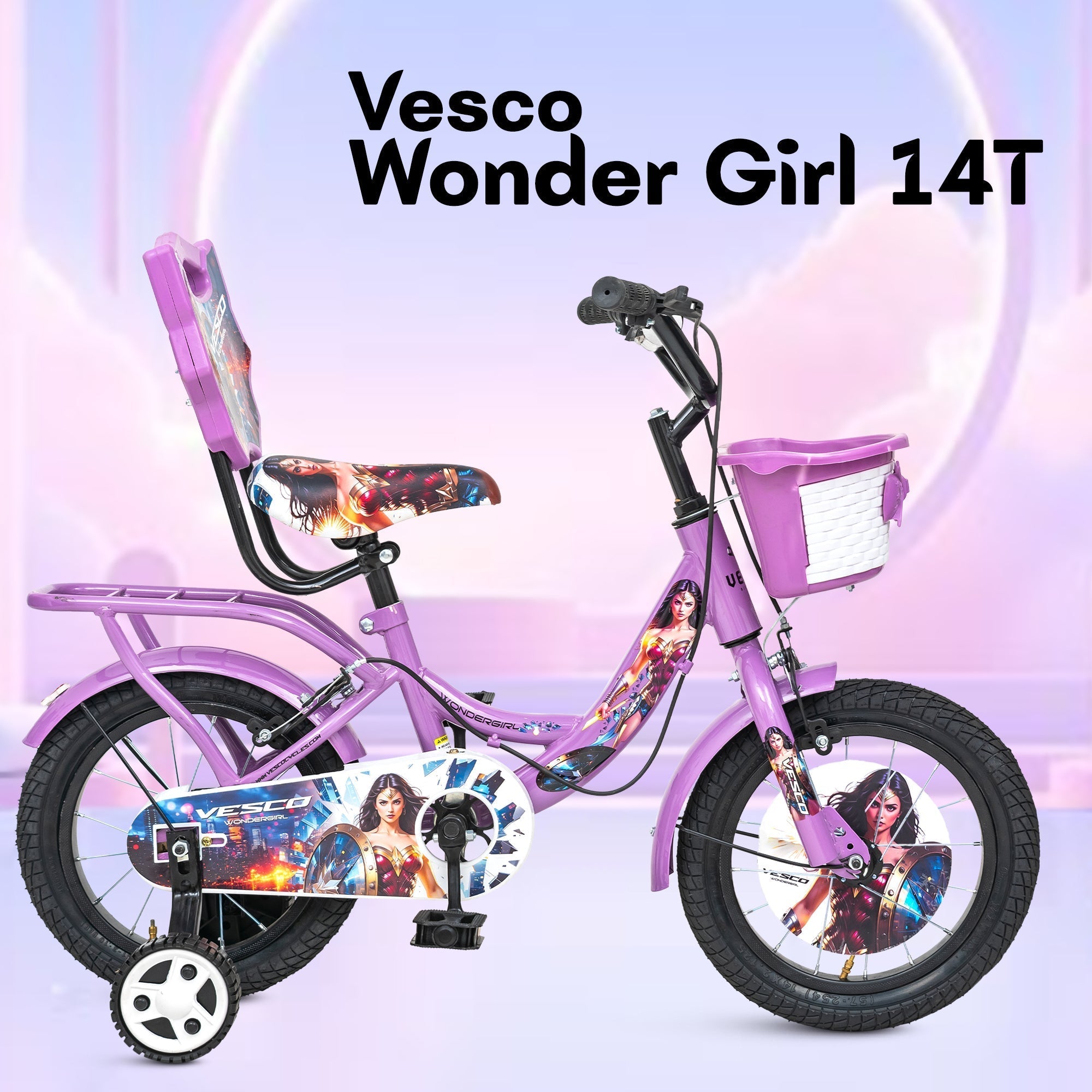 14T Wondergirl Kids Cycle for Girls - Vesco Cycles