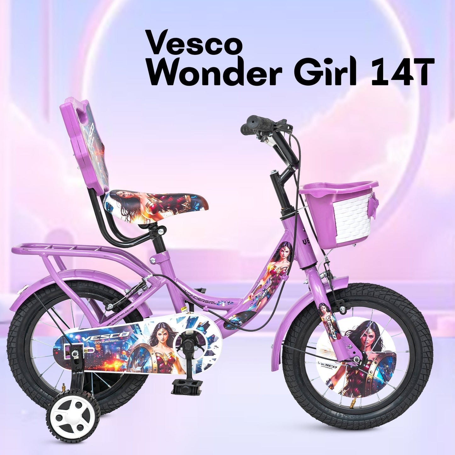 14T Wondergirl Kids Cycle for Girls - Vesco Cycles