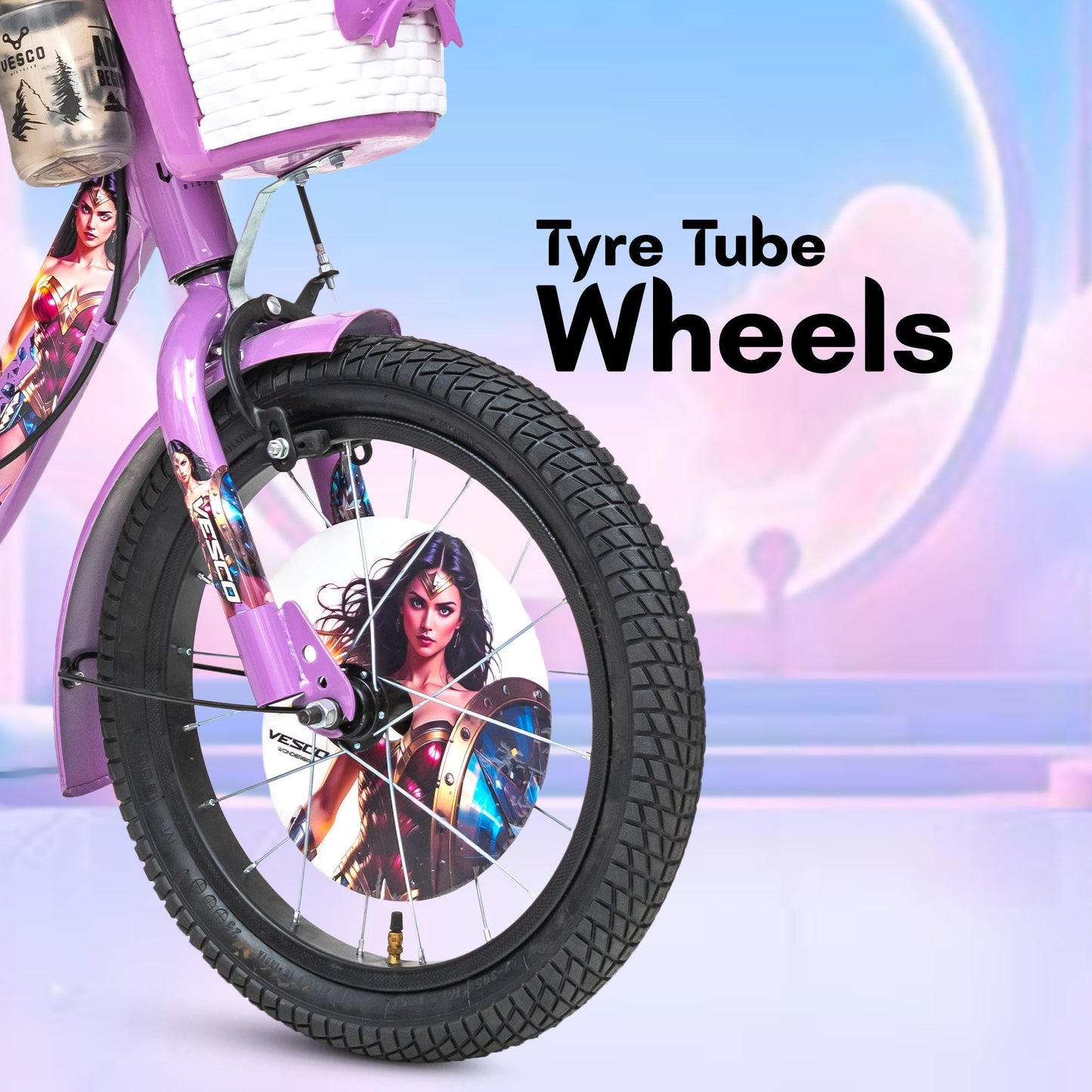 16T Wondergirl Kids Cycle for Girls - Vesco Cycles