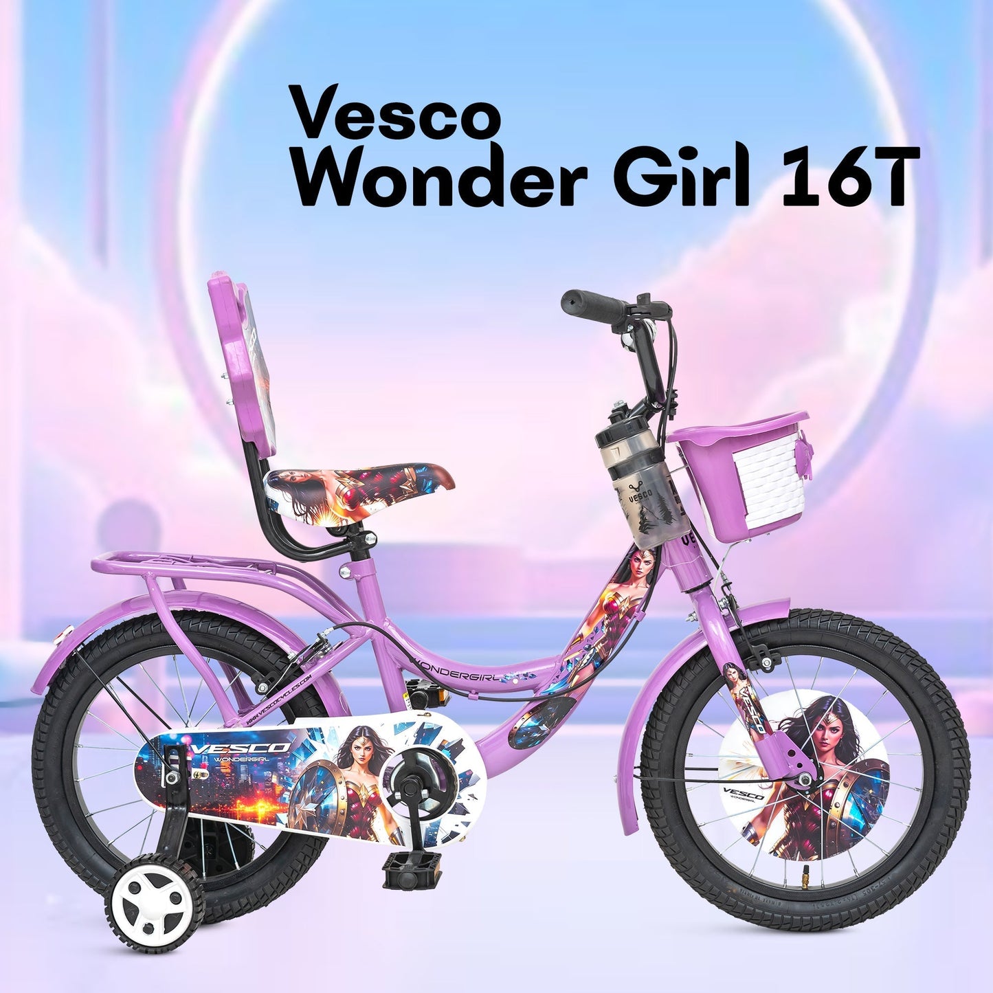 16T Wondergirl Kids Cycle for Girls - Vesco Cycles