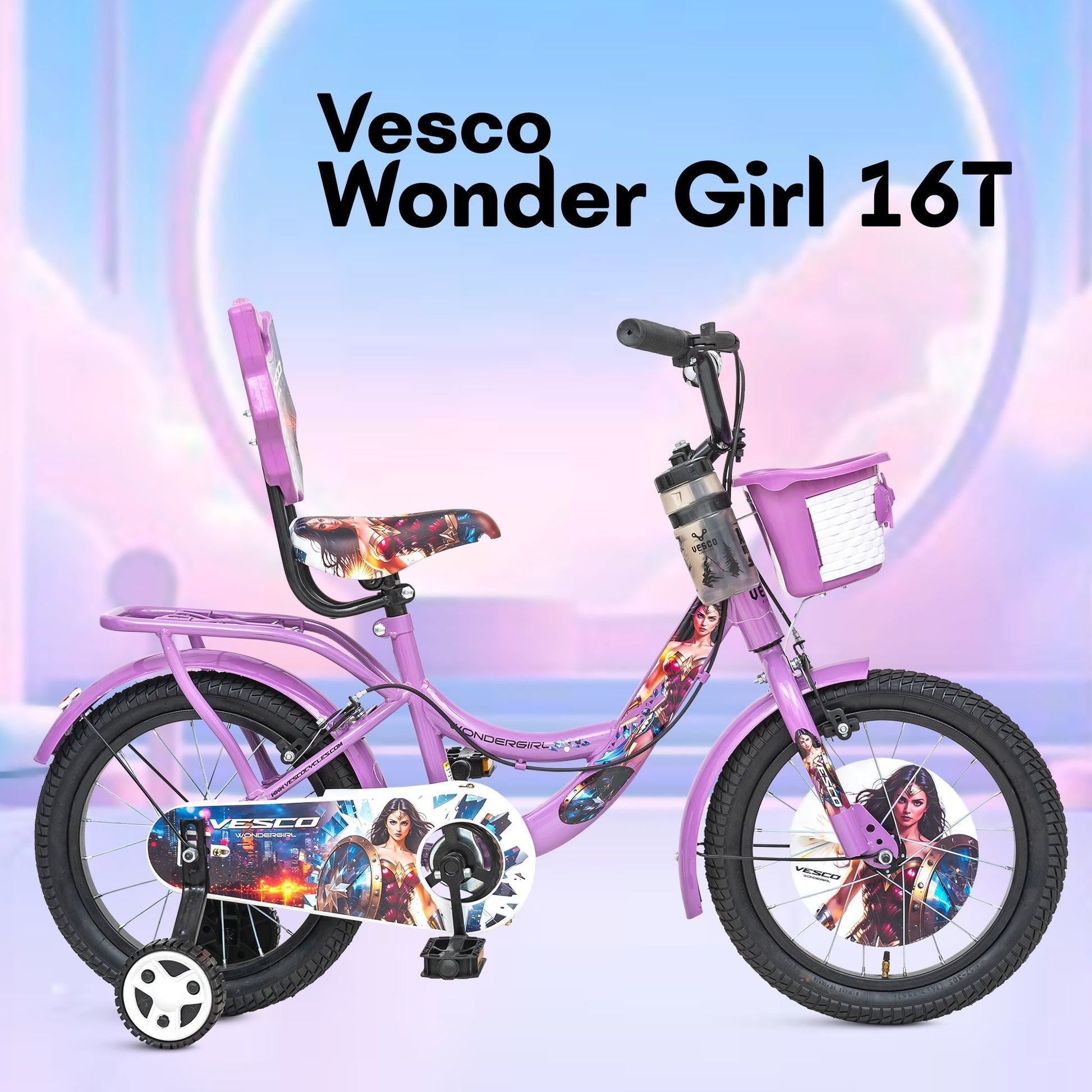 16T Wondergirl Kids Cycle for Girls - Vesco Cycles