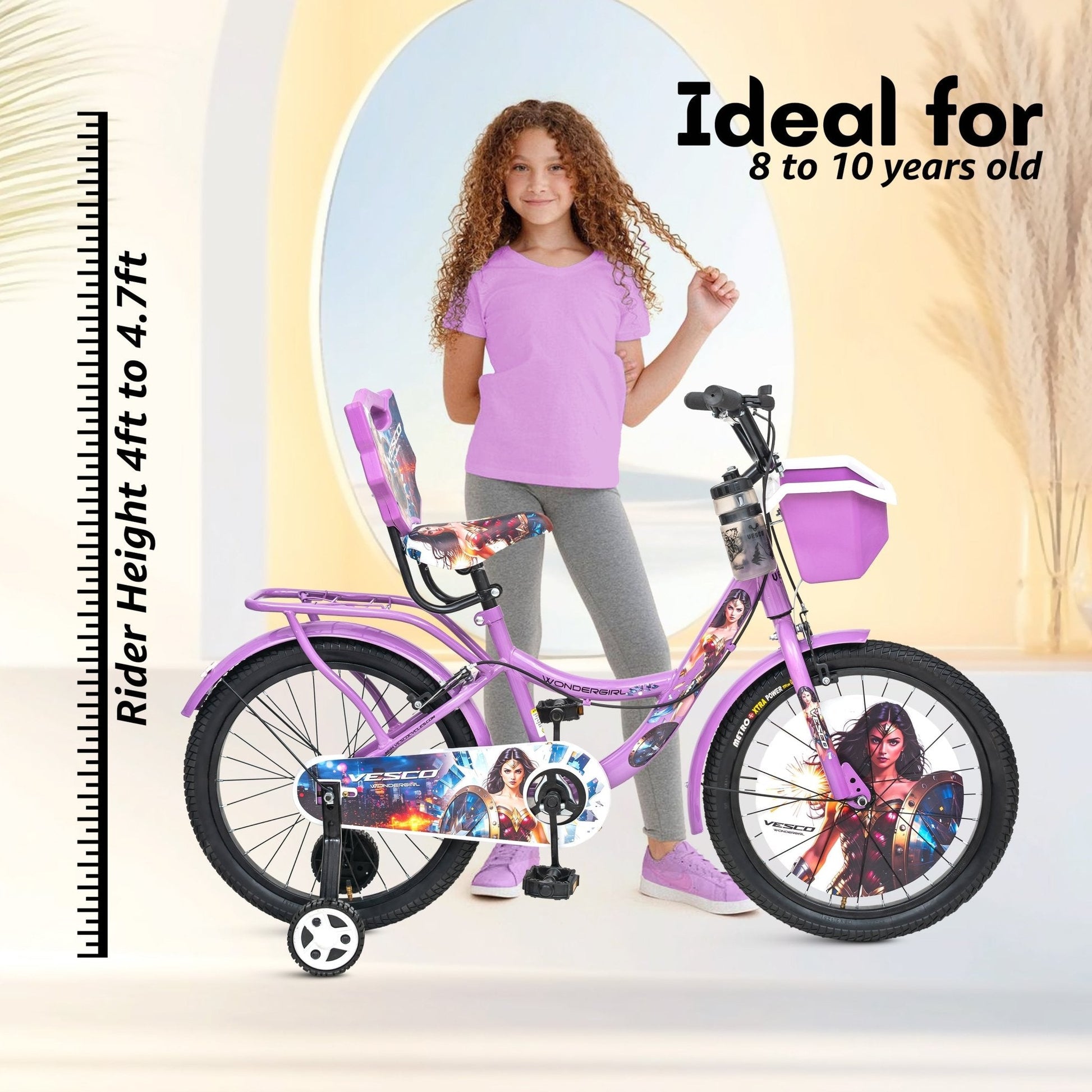 20T Wondergirl Kids Cycle for Girls - Vesco Cycles