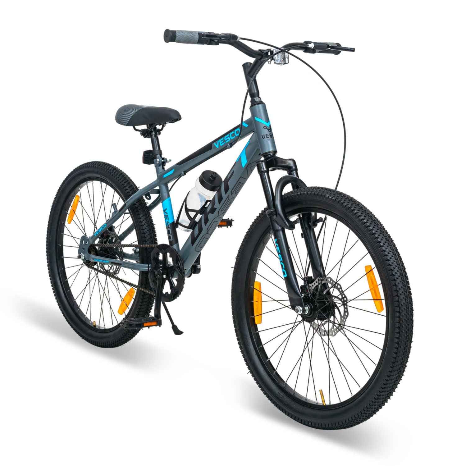 24 - T Drift Cycle Mountain Bike (Grey) - Vesco Cycles