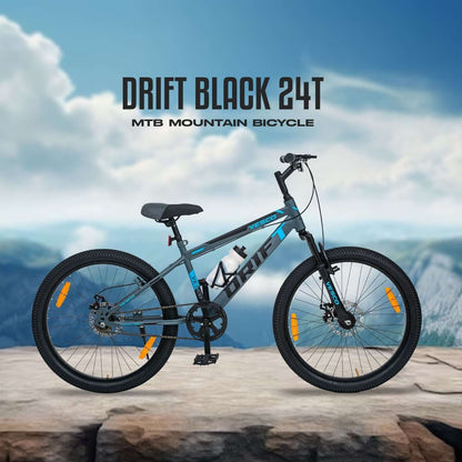 24 - T Drift Cycle Mountain Bike (Grey) - Vesco Cycles