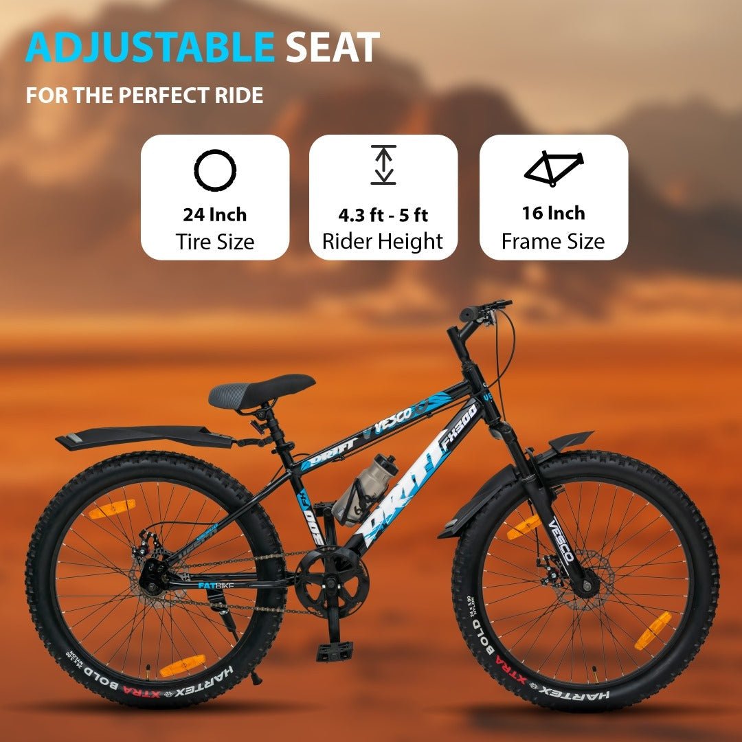 24 - T Drift FX - 300 Semi Fat Tyre Cycle - Vesco Cycles