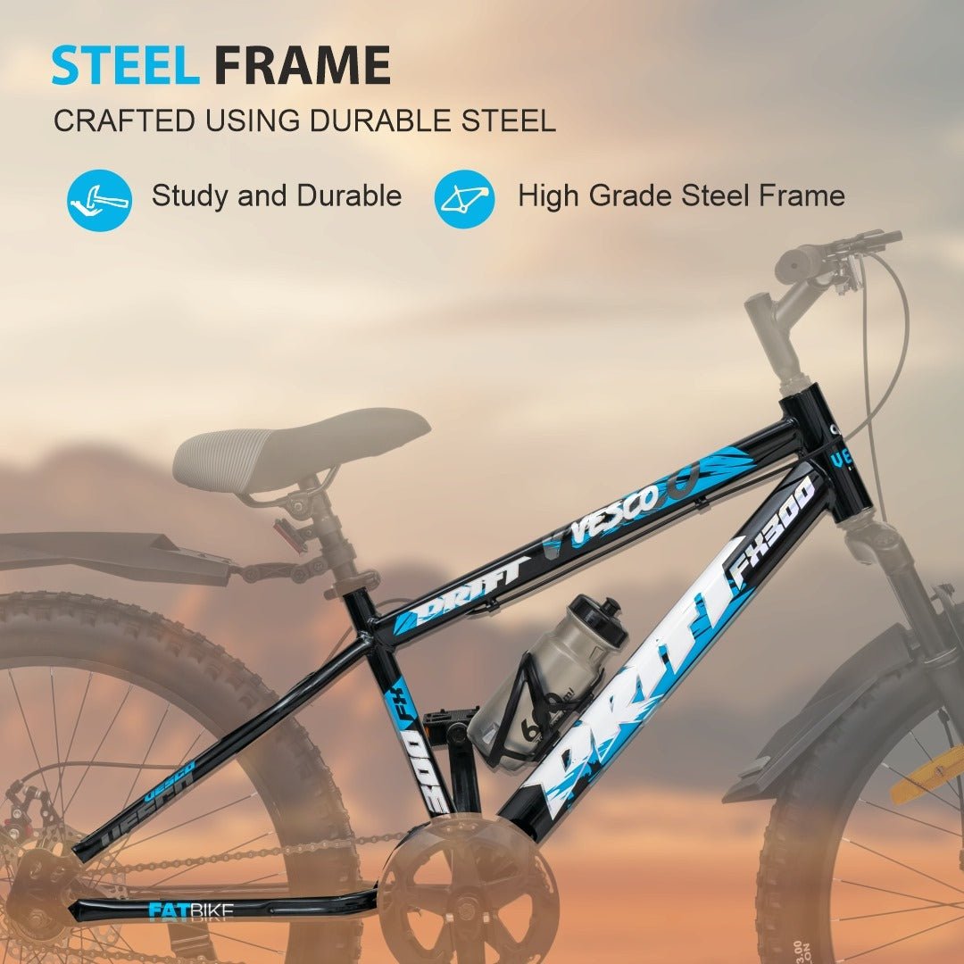 24-T Drift FX-300 Semi Fat Tyre Cycle – Vesco Cycles