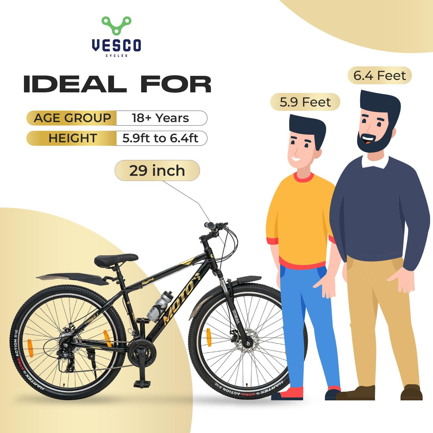 29 - T Moto 21 Speed Shimano Gear Cycle - Vesco Cycles