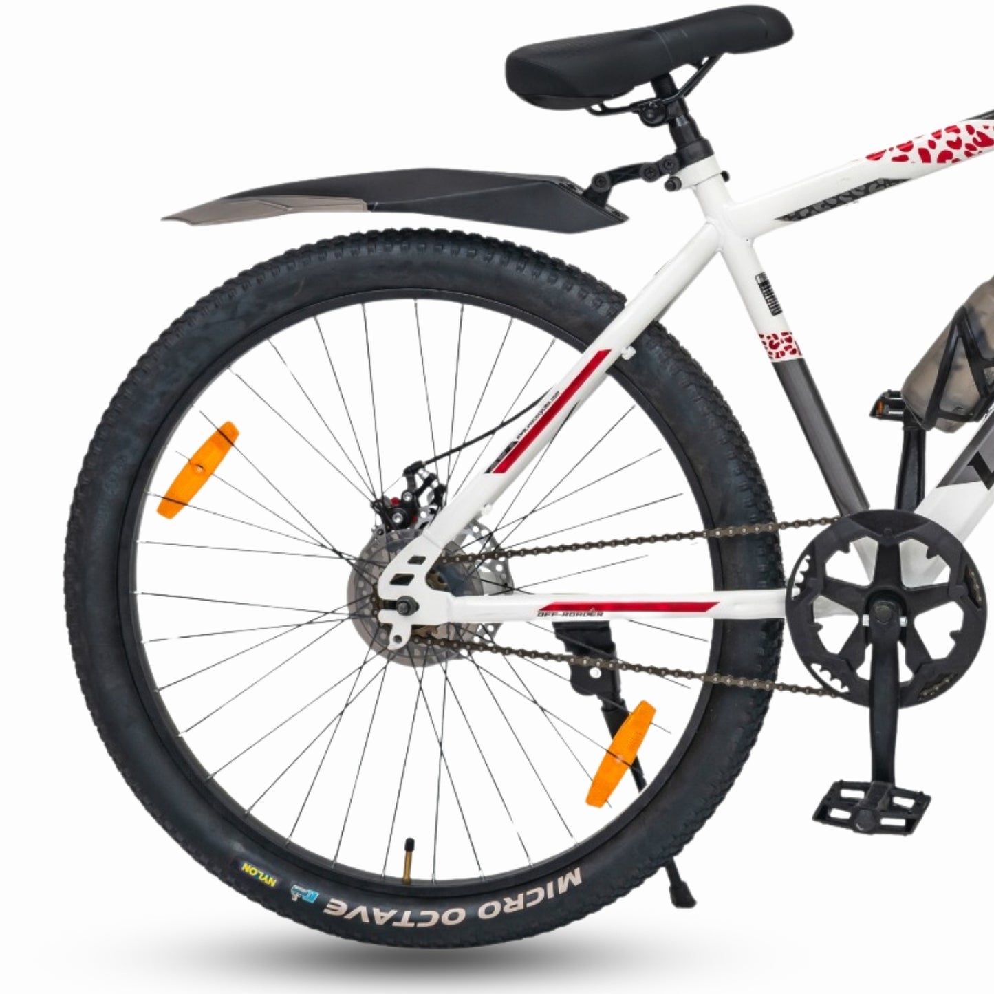 Vesco Leopard 27.5 Bicycle for Men with Dual Disc brakes | Front Suspension | Ideal for: 17+ Years Boys & Men