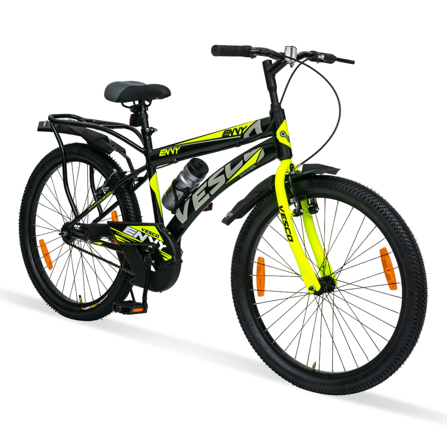 VESCO Envy 26T City cycle with Inbuilt Carrier