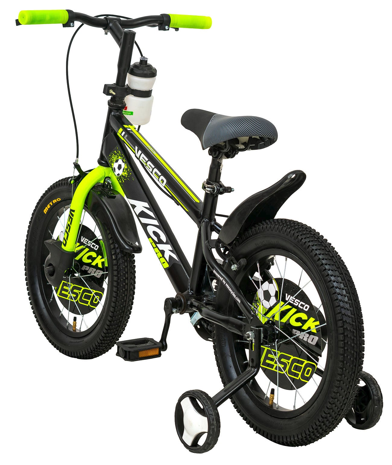 VESCO KICK PRO Green 16 T Cycle for Kids Boys Girls age 4 to 6 Year Vesco Cycles