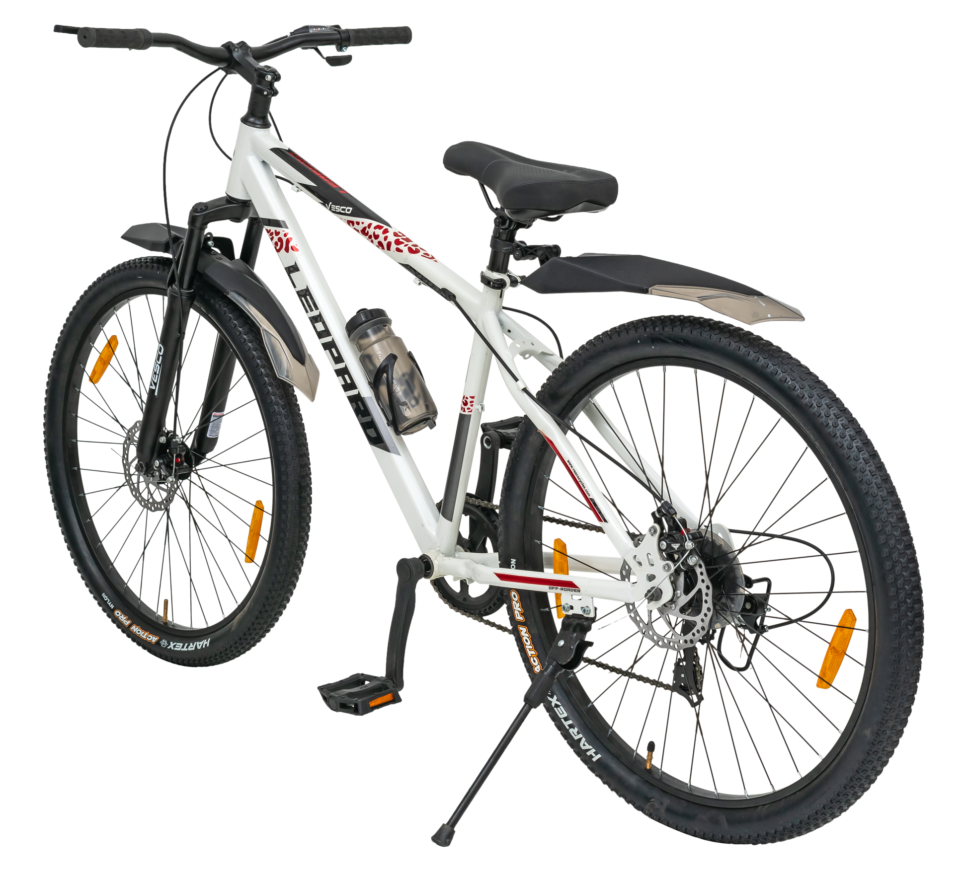 Vesco Leopard 7 Speed Gear 27.5 Cycle with Dual Disc brakes Front Su Vesco Cycles