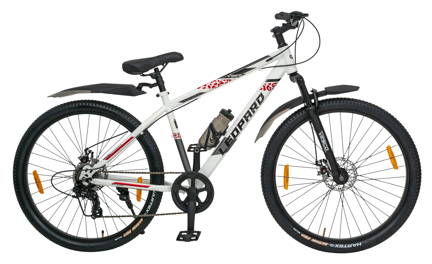 Vesco Leopard 7 Speed Gear 27.5 Cycle with Dual Disc brakes & Front Suspension