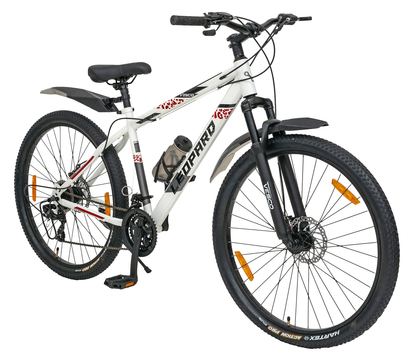 Vesco Leopard 21 Speed Gear 27.5 Cycle with Dual Disc brakes & Front Suspension