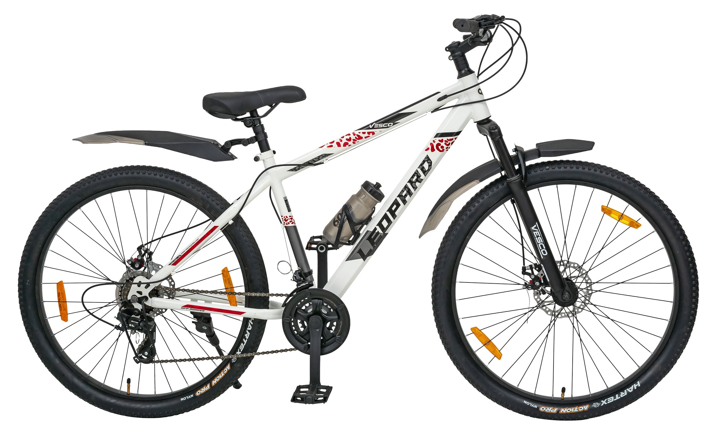 Vesco Leopard 21 Speed Gear 27.5 Cycle with Dual Disc brakes & Front Suspension