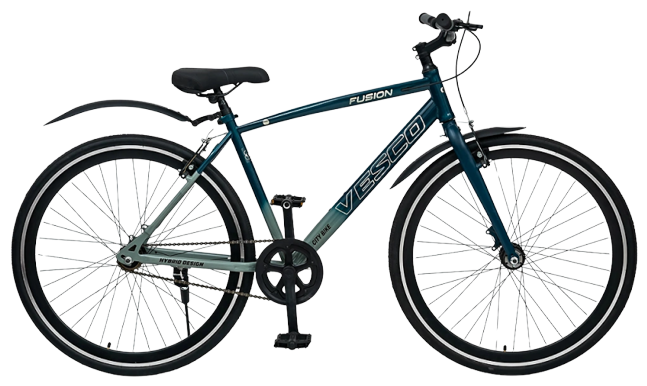 VESCO Downtown 26T Cycle for Adults (Black)