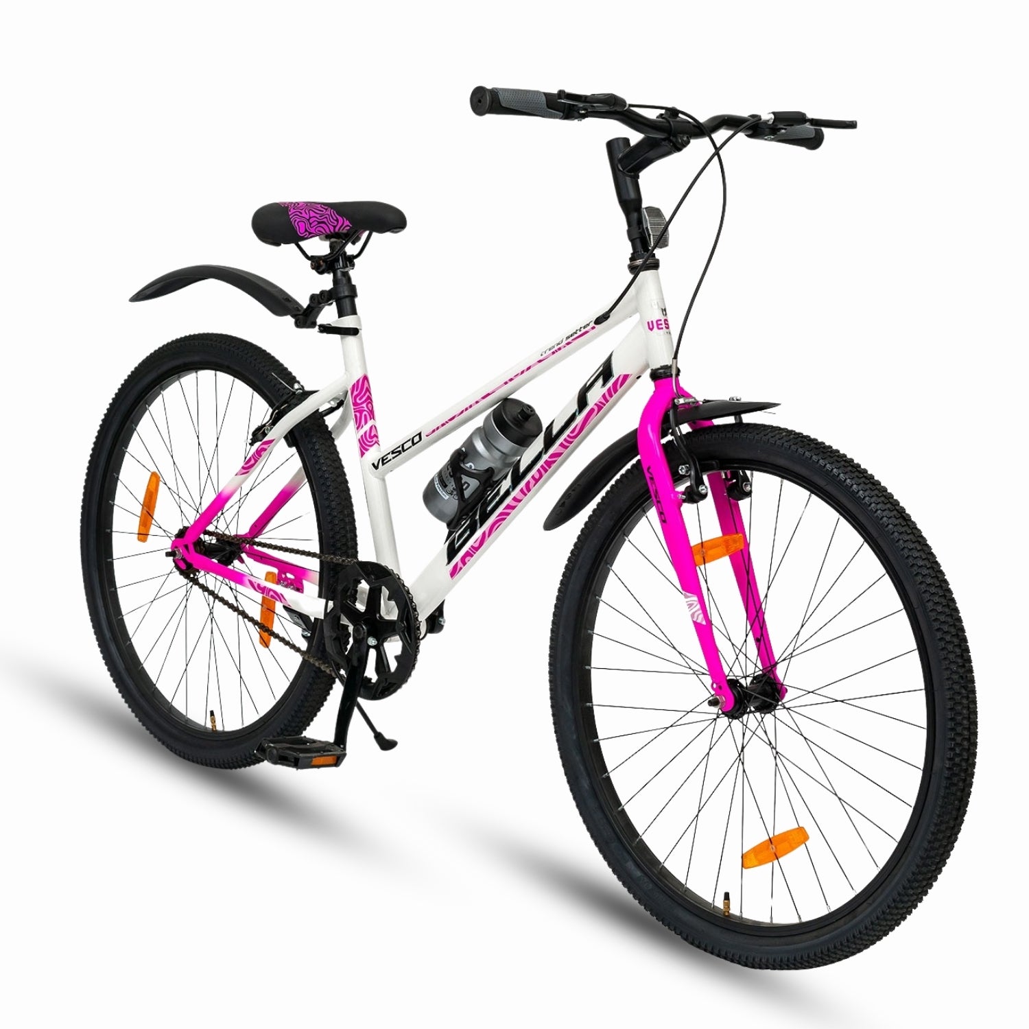 Bella Pink 26T Bicycle For Girls & Women - Vesco Cycles