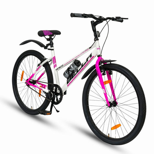 Bella Pink 26T Bicycle For Girls & Women - Vesco Cycles