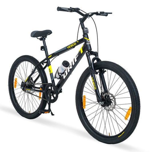 Drift Black 26T Mountain Bicycle - Vesco Cycles