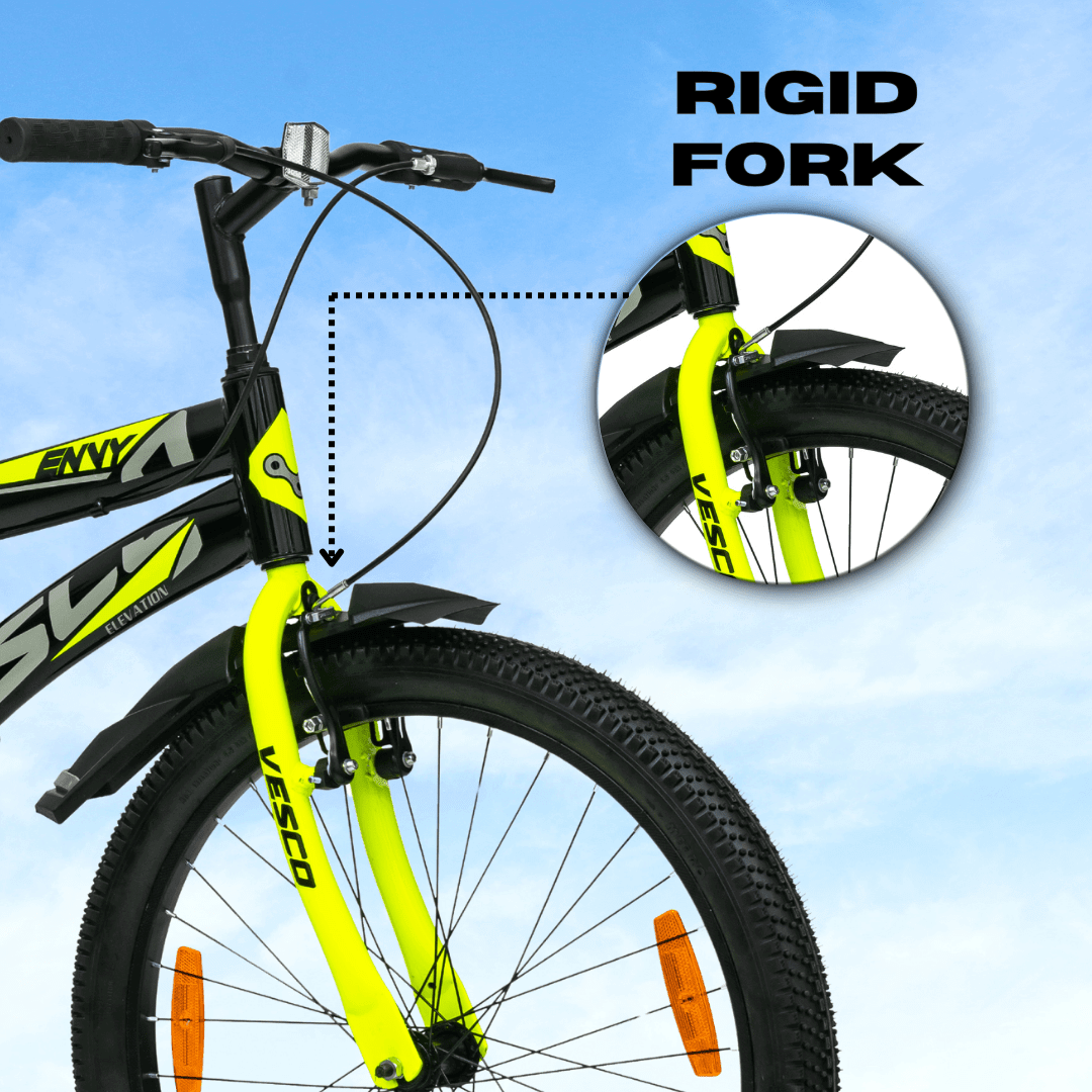 Envy 26T City Cycle with Inbuilt Carrier - Vesco Cycles