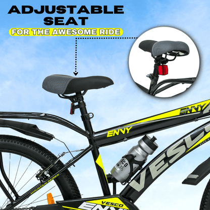 Envy 26T City Cycle with Inbuilt Carrier - Vesco Cycles
