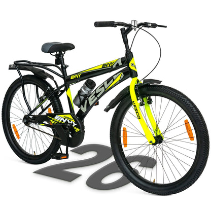 Envy 26T City Cycle with Inbuilt Carrier - Vesco Cycles