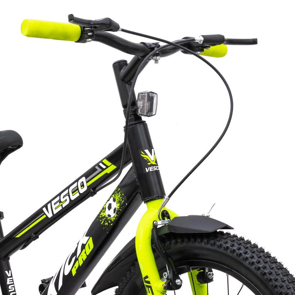 Kick Pro Green 20T Kids Bicycle for Boys & Girls - Vesco Cycles