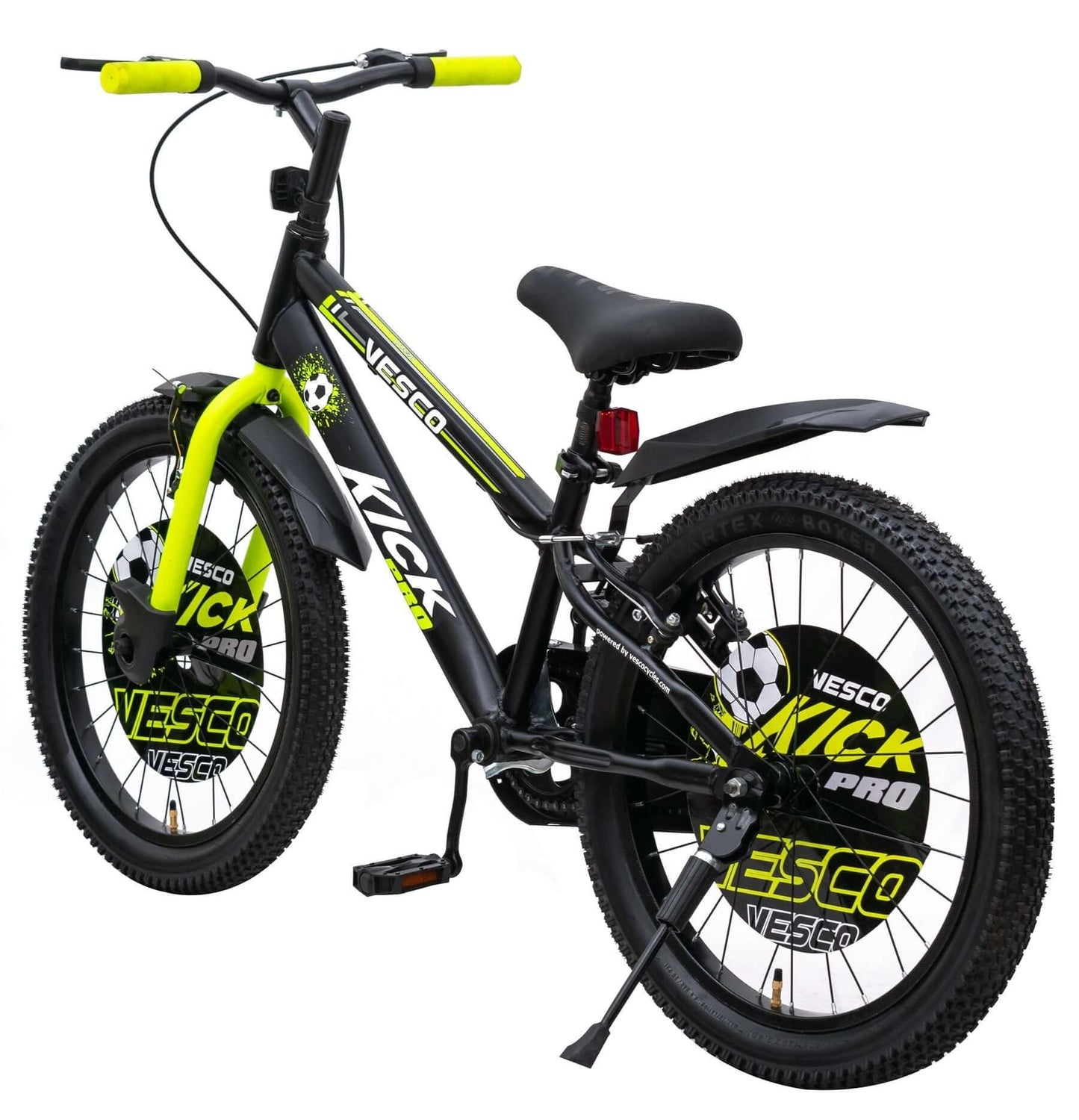 Kick Pro Green 20T Kids Bicycle for Boys & Girls - Vesco Cycles