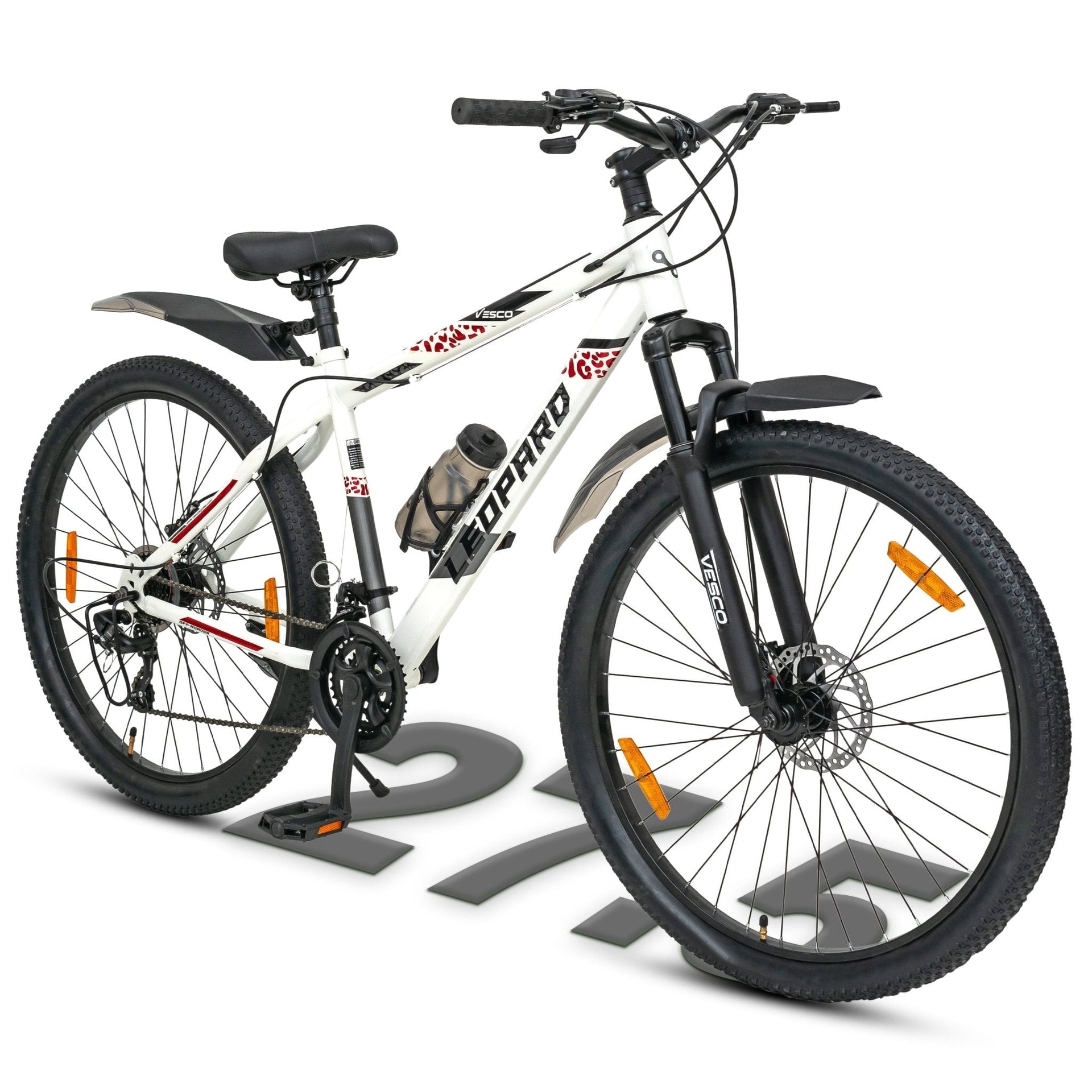 Leopard 21 Speed Gear Cycle – Vesco Cycles - Main Image