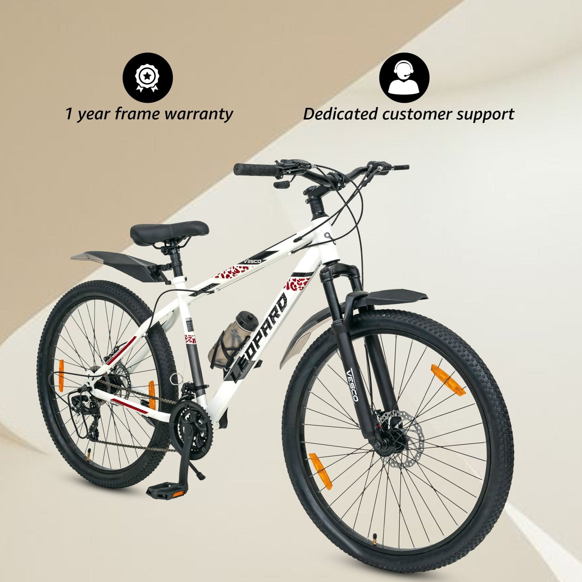 Mountain Bike Roadeo Cycle Black Red Hercules Roadeo NFS Bicycle