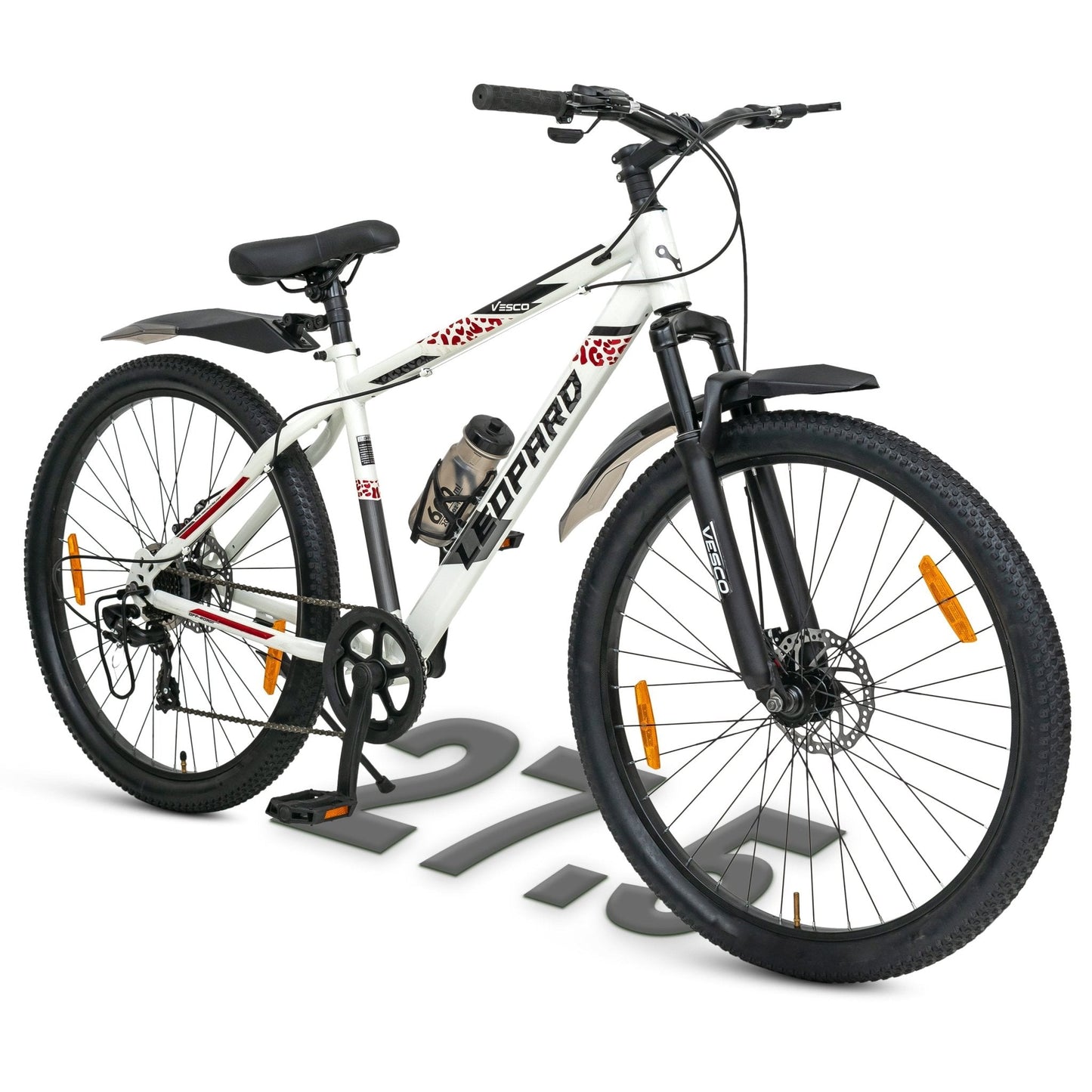 Leopard 7 Speed Gear 27.5 Cycle with Dual Disc - Vesco Cycles