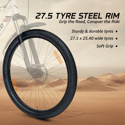 Leopard 7 Speed Gear 27.5 Cycle with Dual Disc - Vesco Cycles