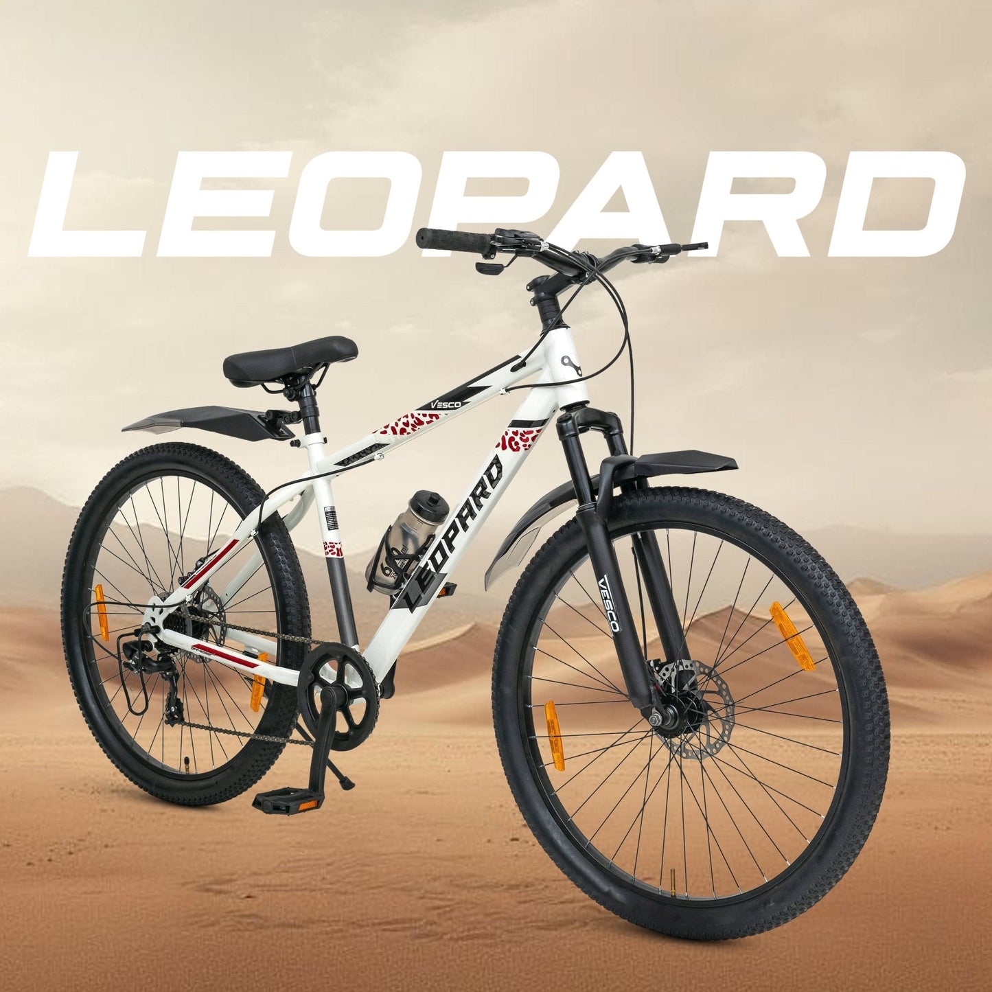 Leopard 7 Speed Gear 27.5 Cycle with Dual Disc - Vesco Cycles
