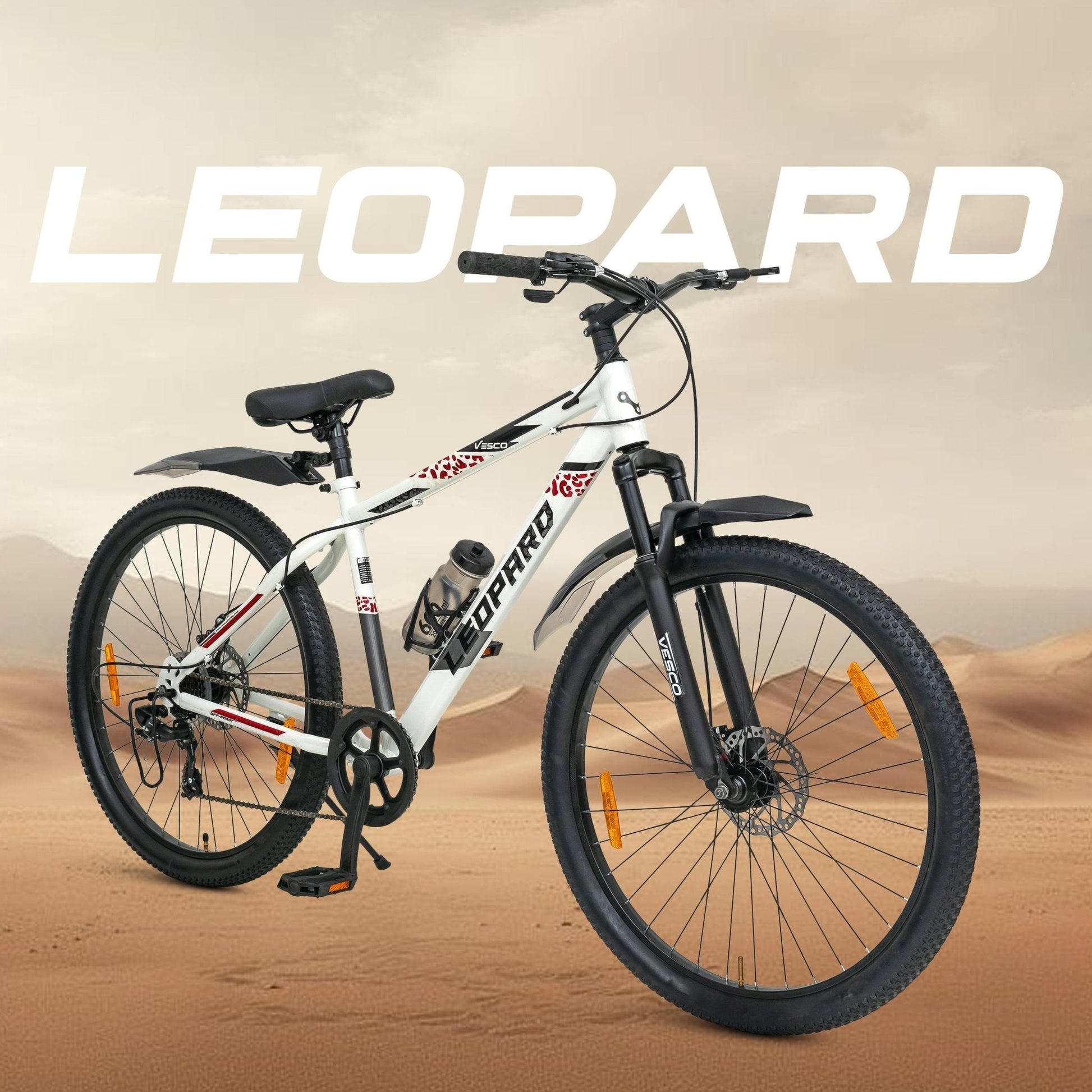 Leopard 7 Speed Gear 27.5 Cycle with Dual Disc - Vesco Cycles