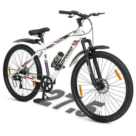 Leopard 7 Speed Gear 27.5 Cycle with Dual Disc & Front Suspension - Vesco Cycles