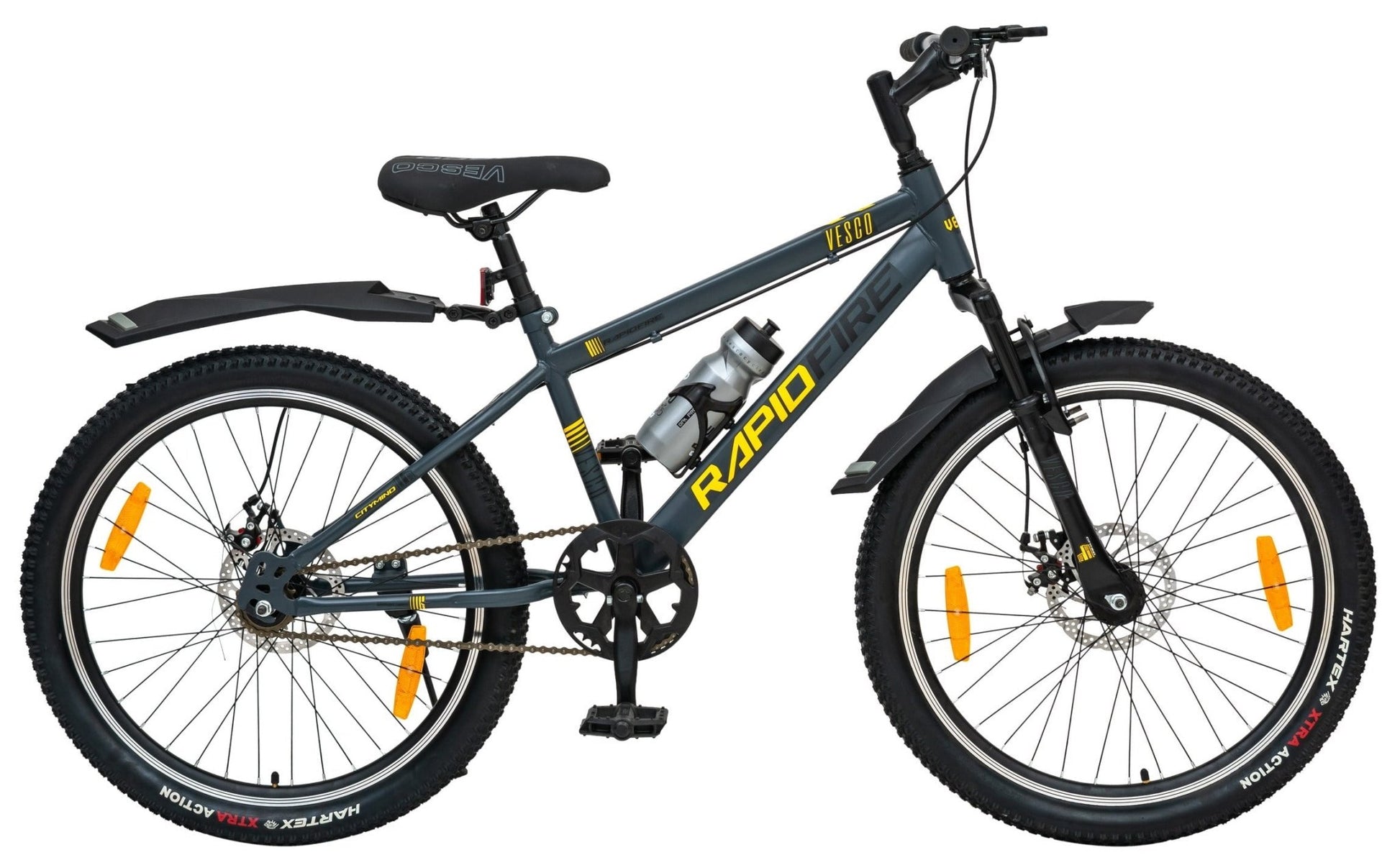 Rapid Fire 26T Cycle with Disc Brakes, Suspension - Vesco Cycles