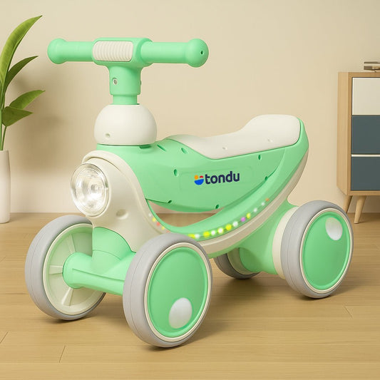 Sea Green Tondu Saturn Baby Push Scooter - Vesco Cycles
