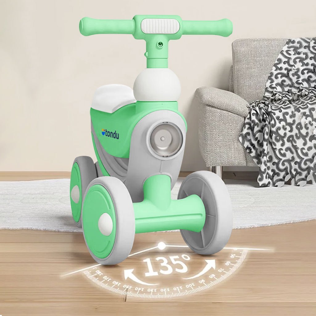 Sea Green Tondu Saturn Baby Push Scooter - Vesco Cycles