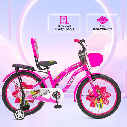 Super Girl 20T Girls Cycle (7–9 Years) - Vesco Cycles