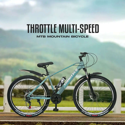Throttle 29T Grey 21 Speed MTB Mountain Bicycle - Vesco Cycles
